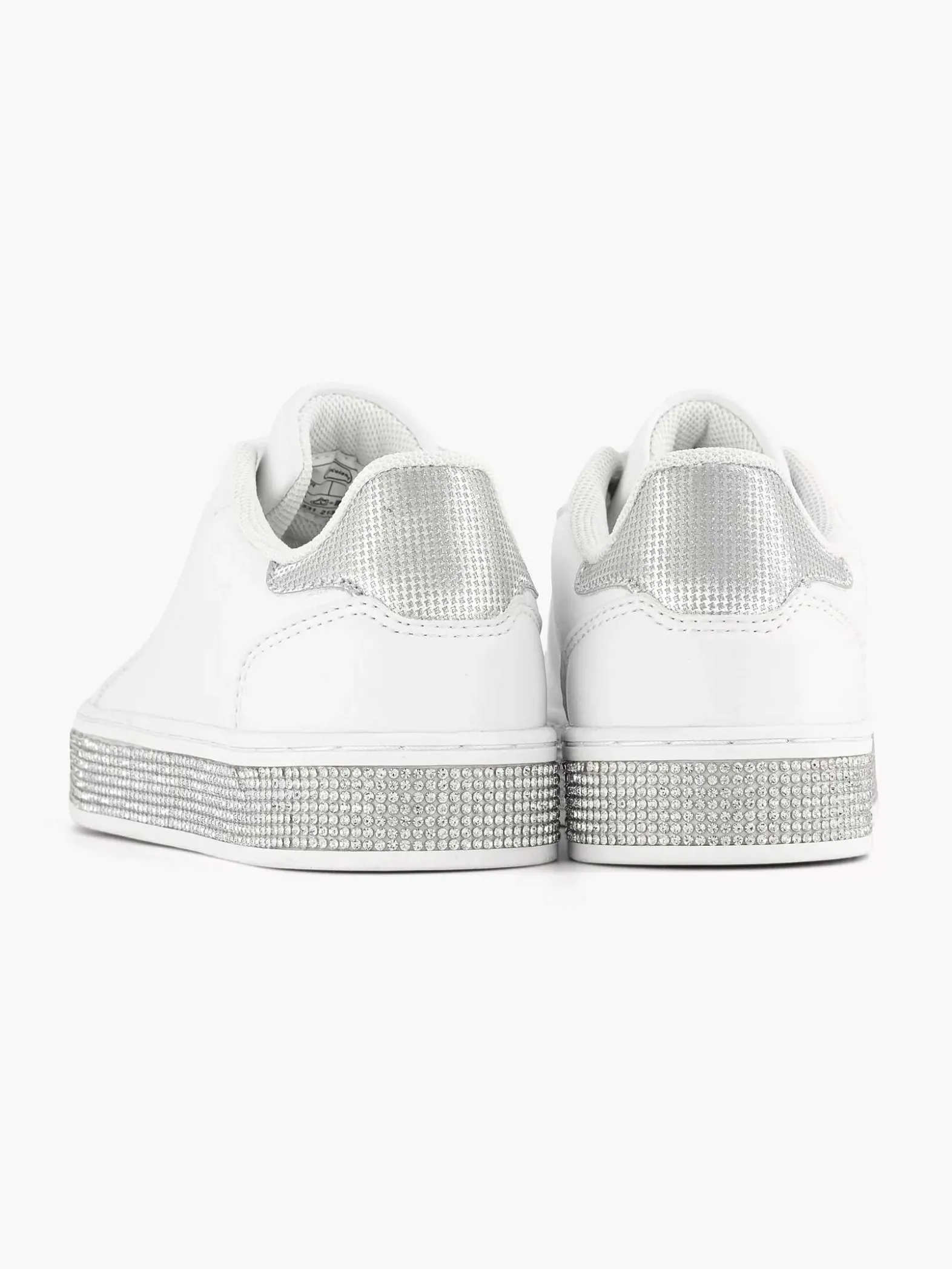 Graceland Witte Sneaker Steentjes-Kinderen Jongensschoenen