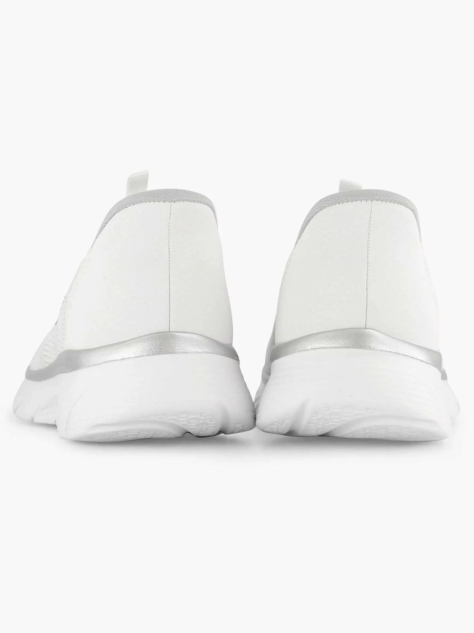 Skechers Witte Sneaker Swift Fit - Hands Free Sole Provider-Dames Sneakers