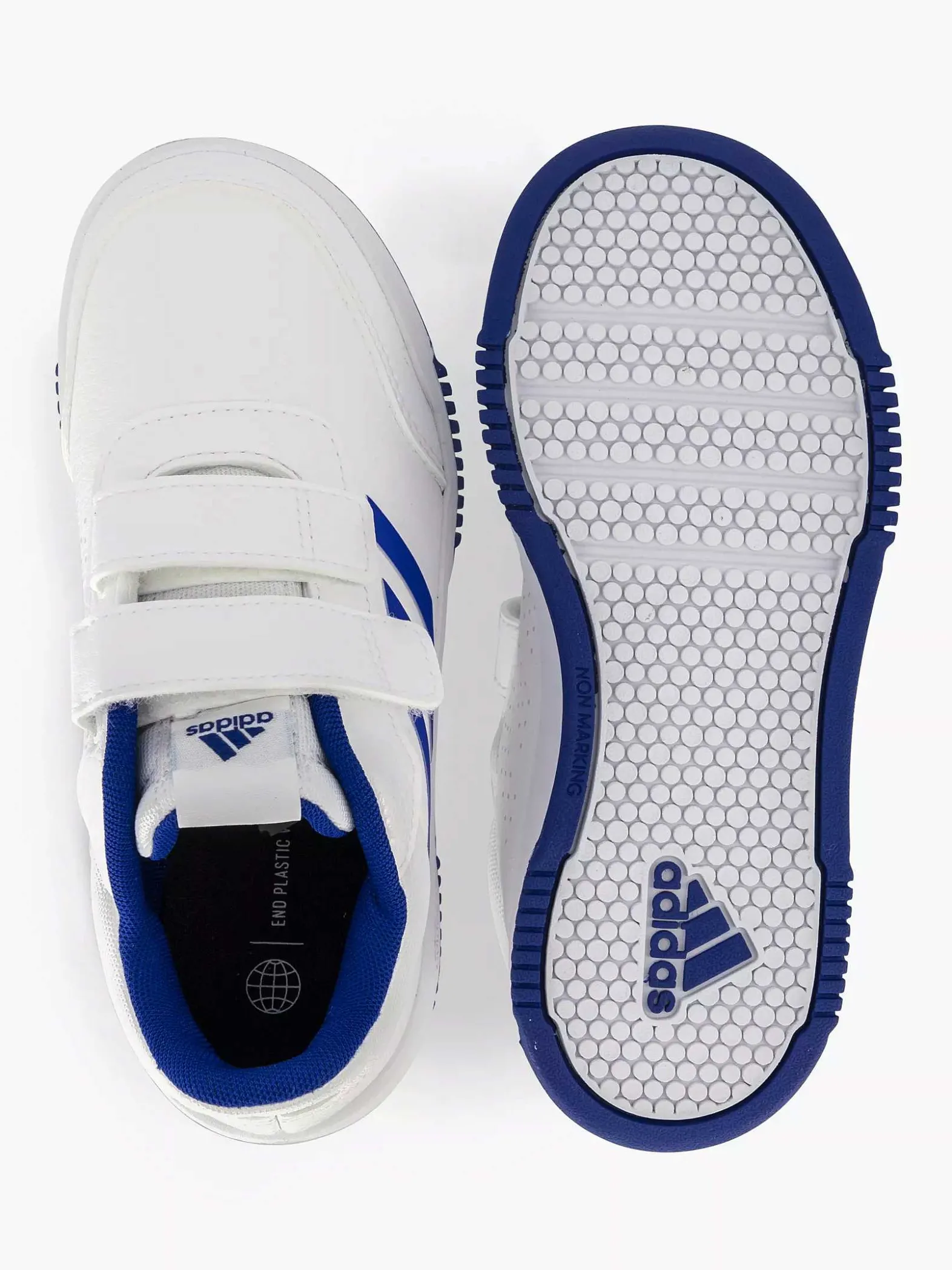 adidas Core Witte Sneaker Tensaur Sport 2.0 Cf K-Kinderen Jongensschoenen