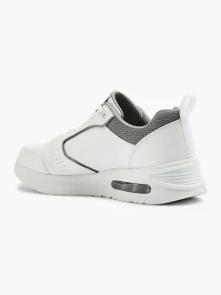 Skechers Witte Solitair-Heren Sneakers
