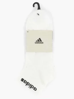 adidas Witte T Lin Ankle 3P-Heren Sokken