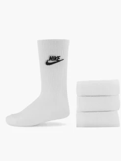Nike Witte U Nk Nsw Everyday Essentail Cr 42-46-Heren Sokken