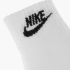 Nike Witte U Nk Nsw Everyday Essential An 38-42-Heren Sokken