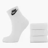 Nike Witte U Nk Nsw Everyday Essential An-Heren Sokken