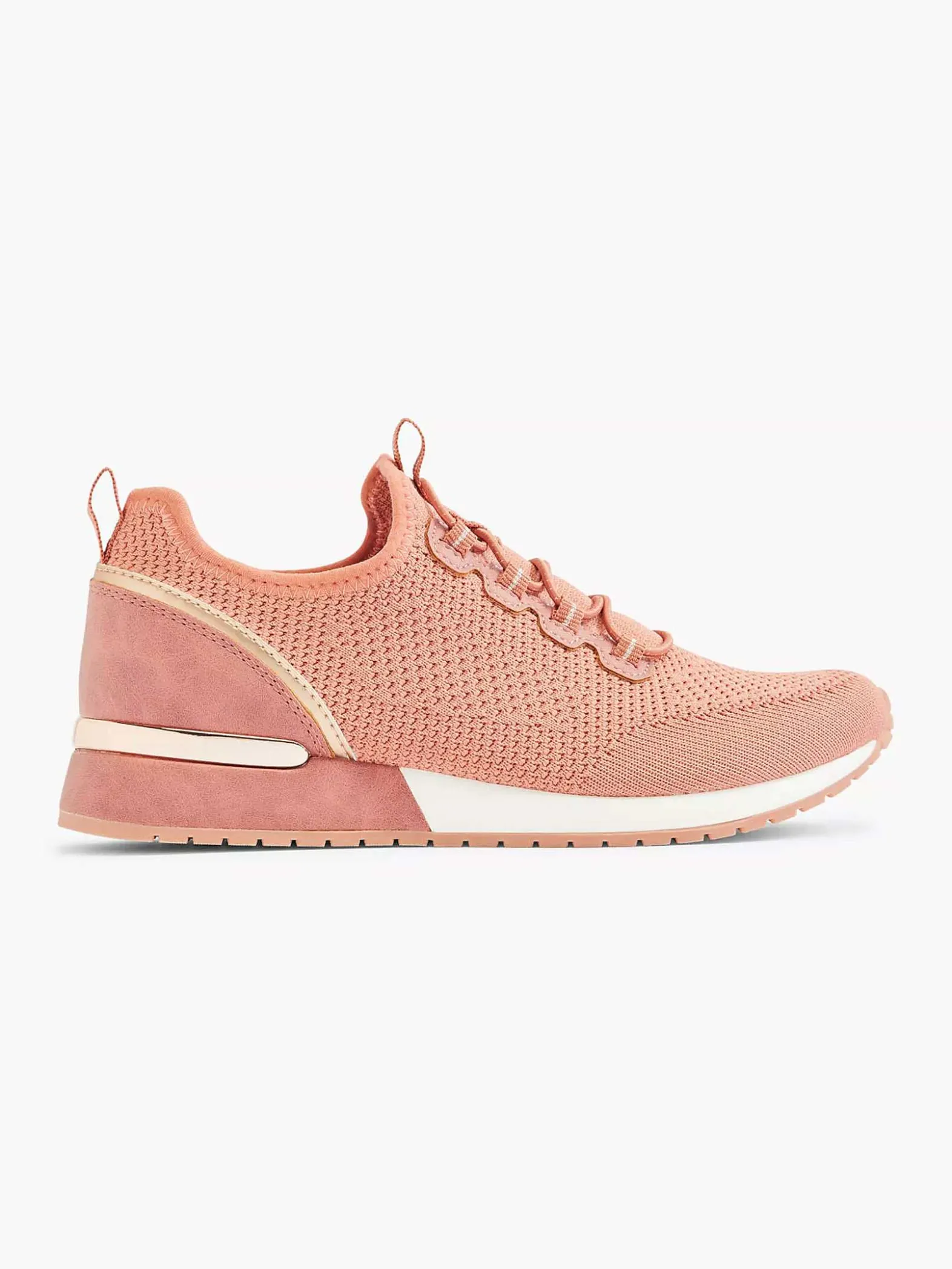 Venice Zalmkleurige Instapper-Dames Sneakers