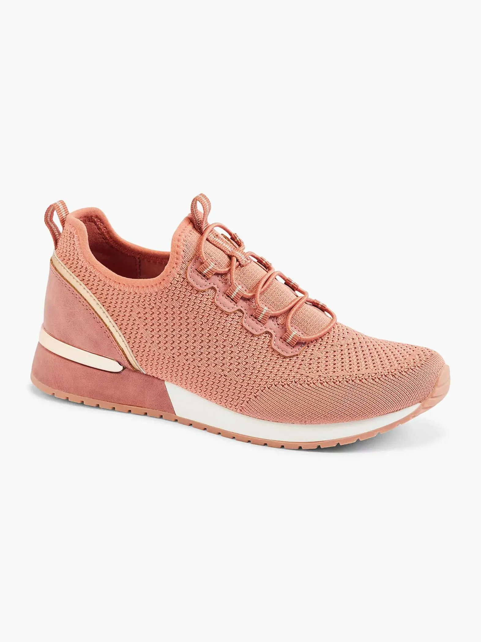 Venice Zalmkleurige Instapper-Dames Sneakers