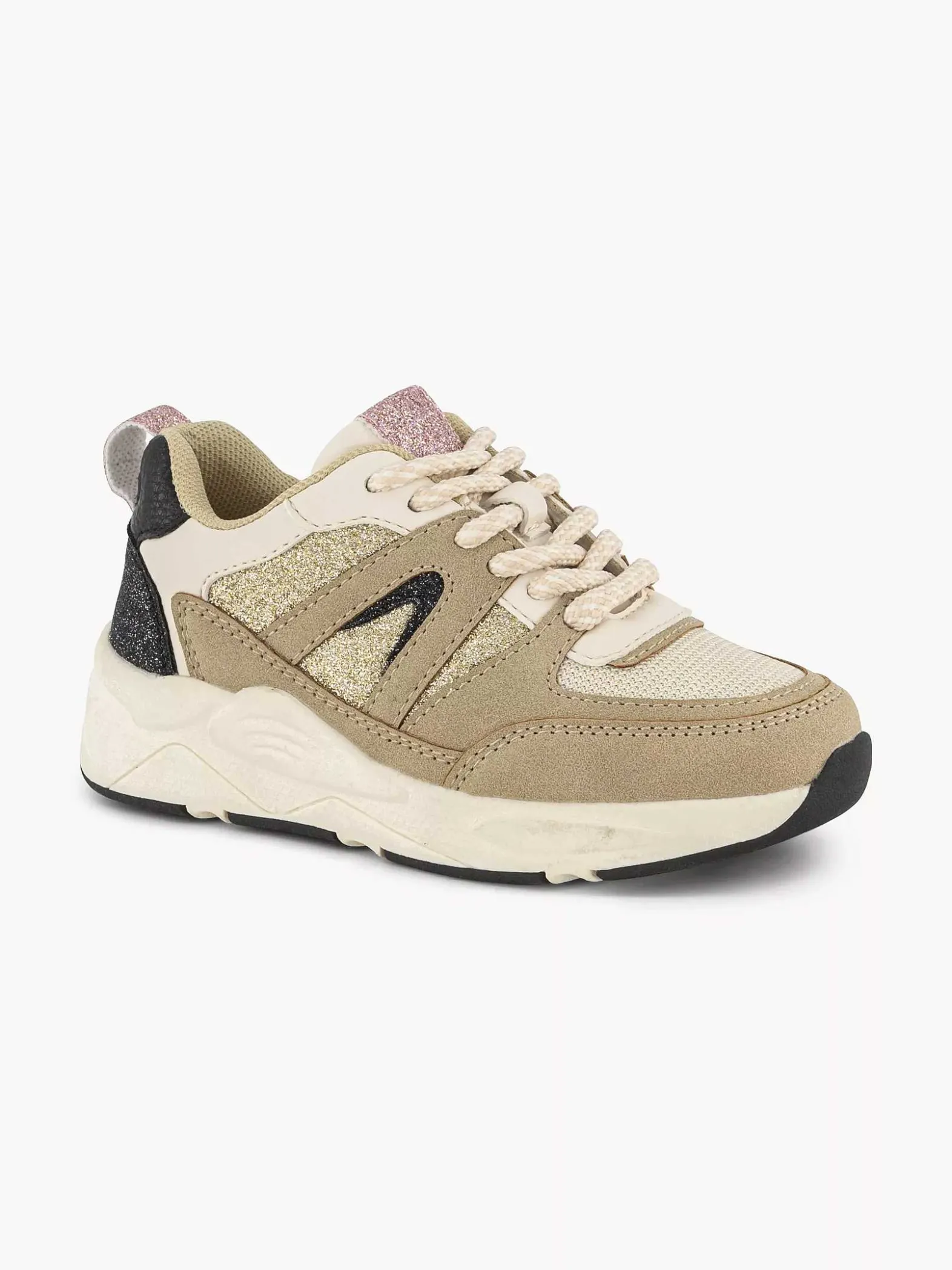Graceland Zandkleurige Chunky Sneaker-Kinderen Jongensschoenen