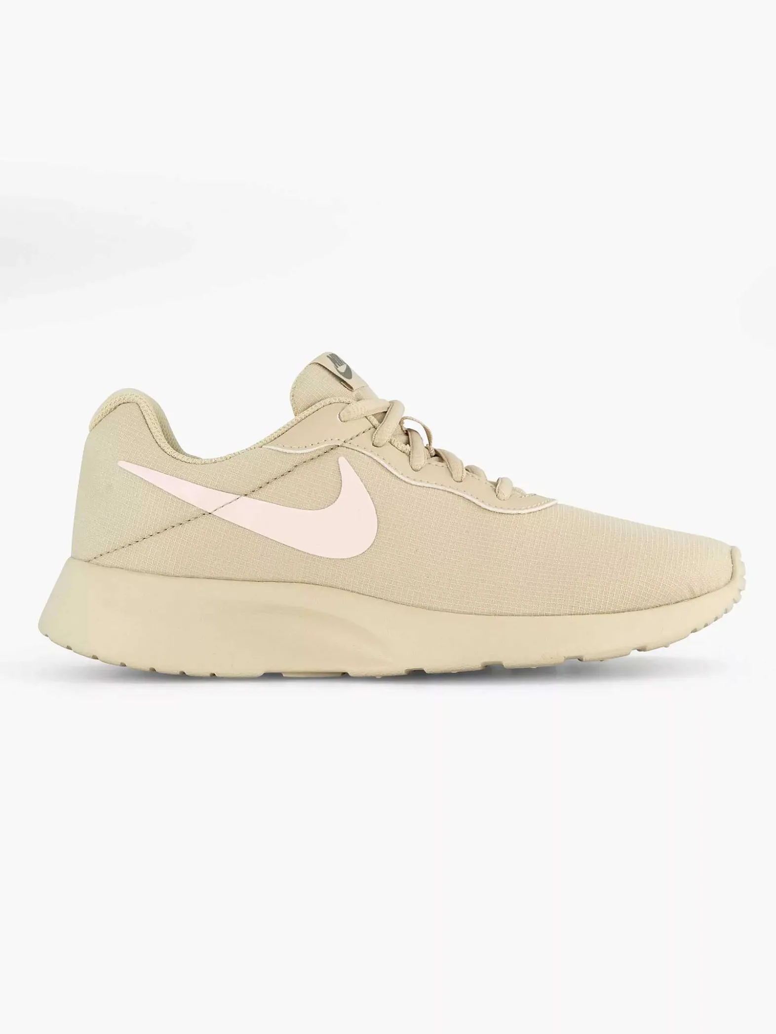 Nike Zandkleurige Tanjun Refine-Dames Sneakers