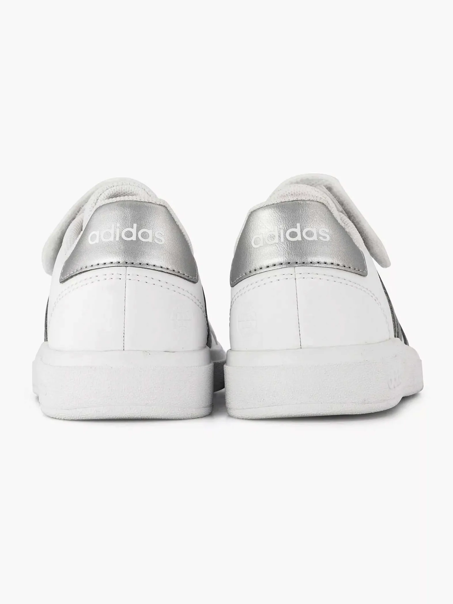 adidas Zilveren Grand Court 2.0 El K-Kinderen Jongensschoenen