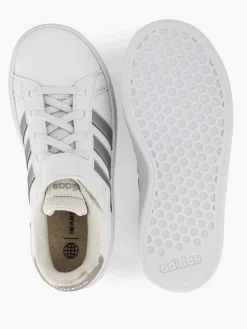 adidas Zilveren Grand Court 2.0 El K-Kinderen Jongensschoenen