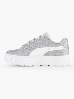 Puma Zilveren Karmen Glitz Ps Glitter-Kinderen Jongensschoenen