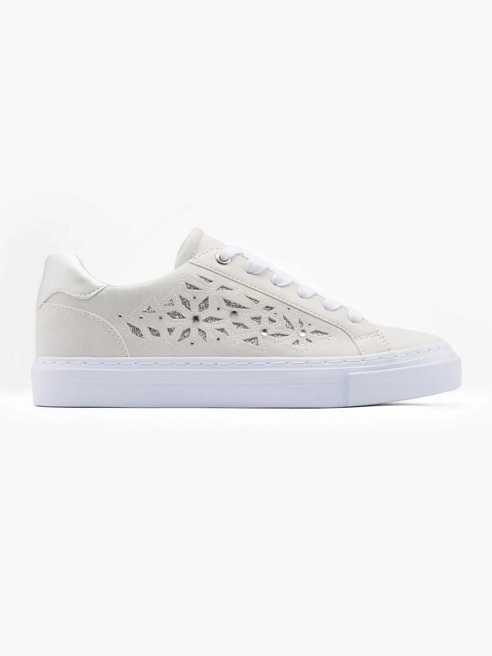 Graceland Zilveren Sneaker-Dames Sneakers