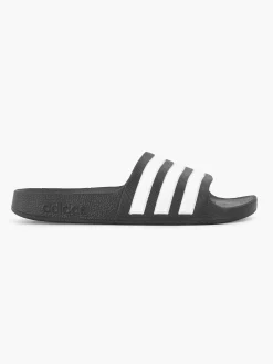 adidas Zwarte Adilette Aqua K-Kinderen Jongensschoenen
