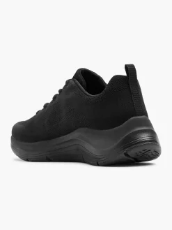 Skechers Zwarte Arch Comfort Deep Breath-Dames Sneakers