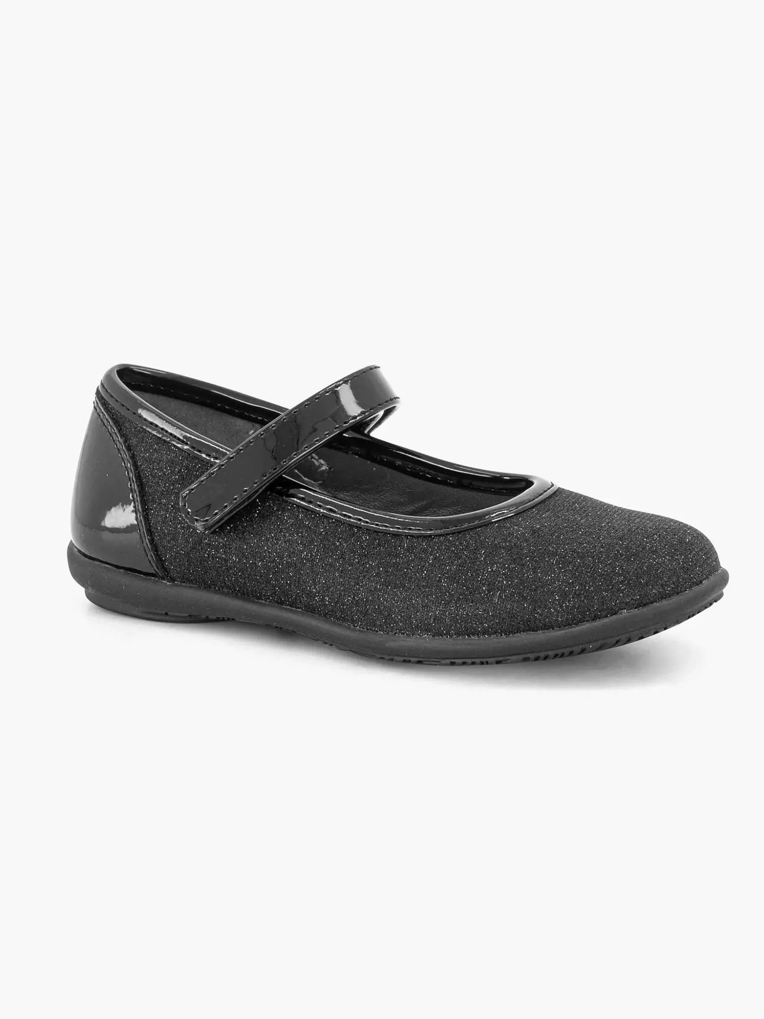 Graceland Zwarte Ballerina Glitter-Kinderen Jongensschoenen