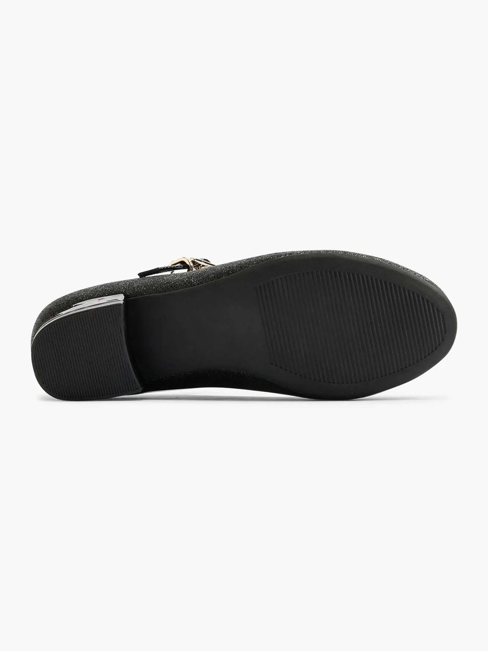 Graceland Zwarte Ballerina Glitters-Kinderen Jongensschoenen