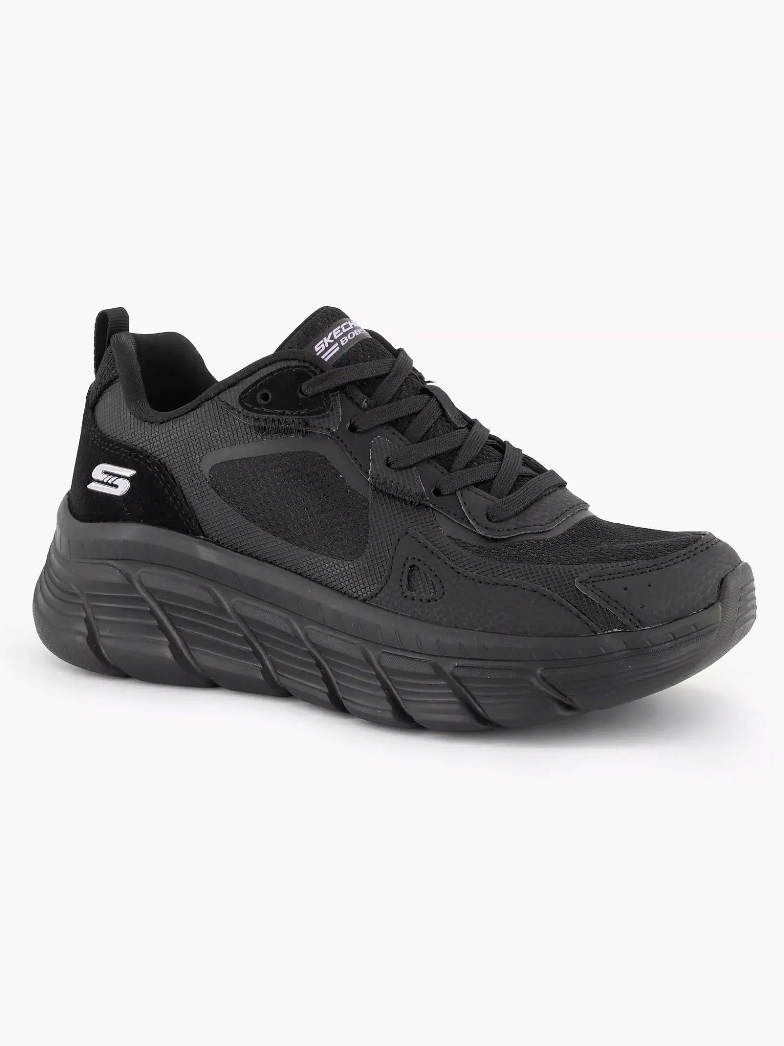 Skechers Zwarte Bobs B Flex Hi - Forces Within-Dames Sneakers