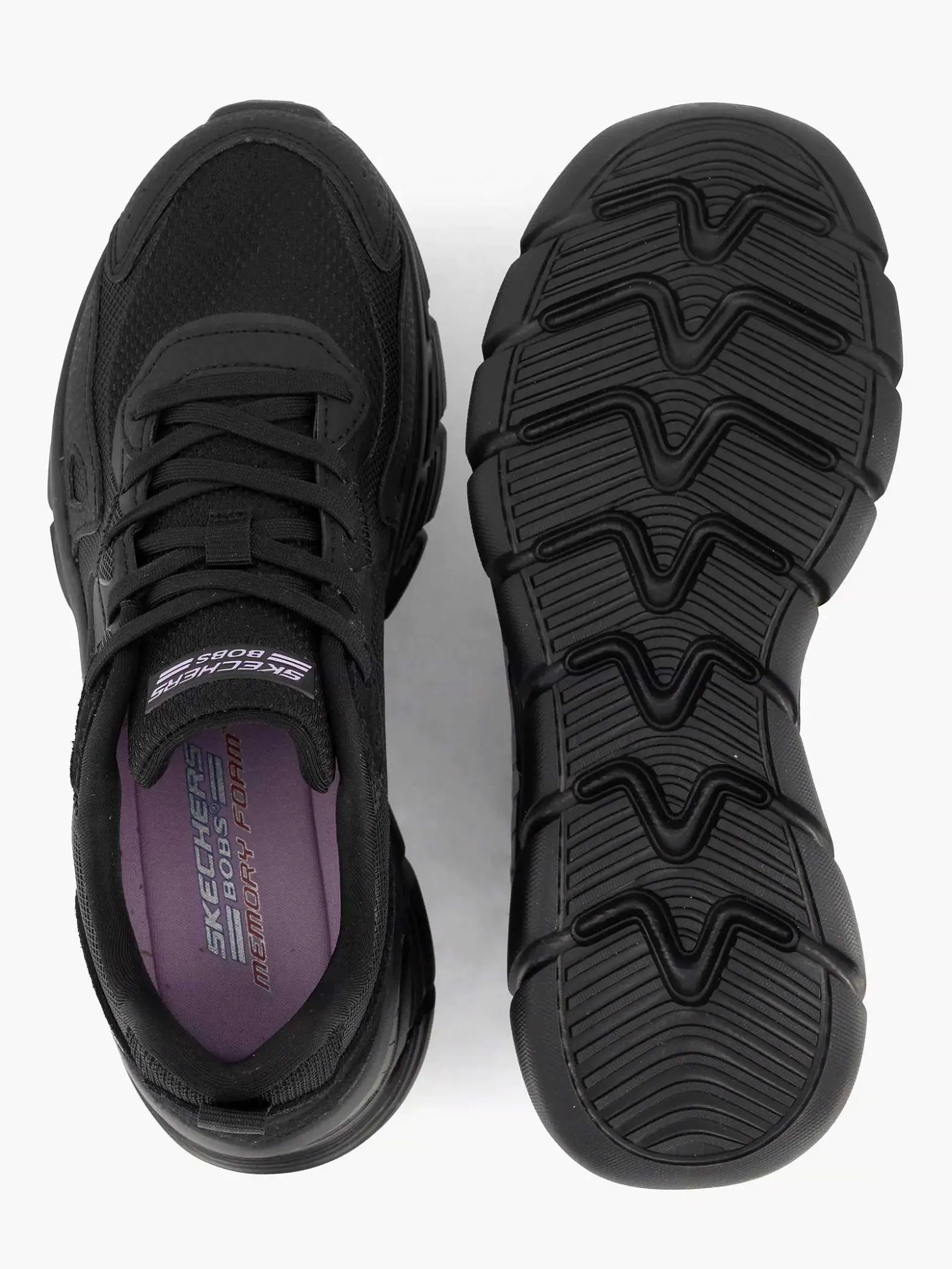 Skechers Zwarte Bobs B Flex Hi - Forces Within-Dames Sneakers