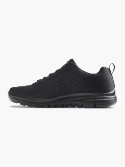 Skechers Zwarte Burns - Ahren-Heren Sneakers