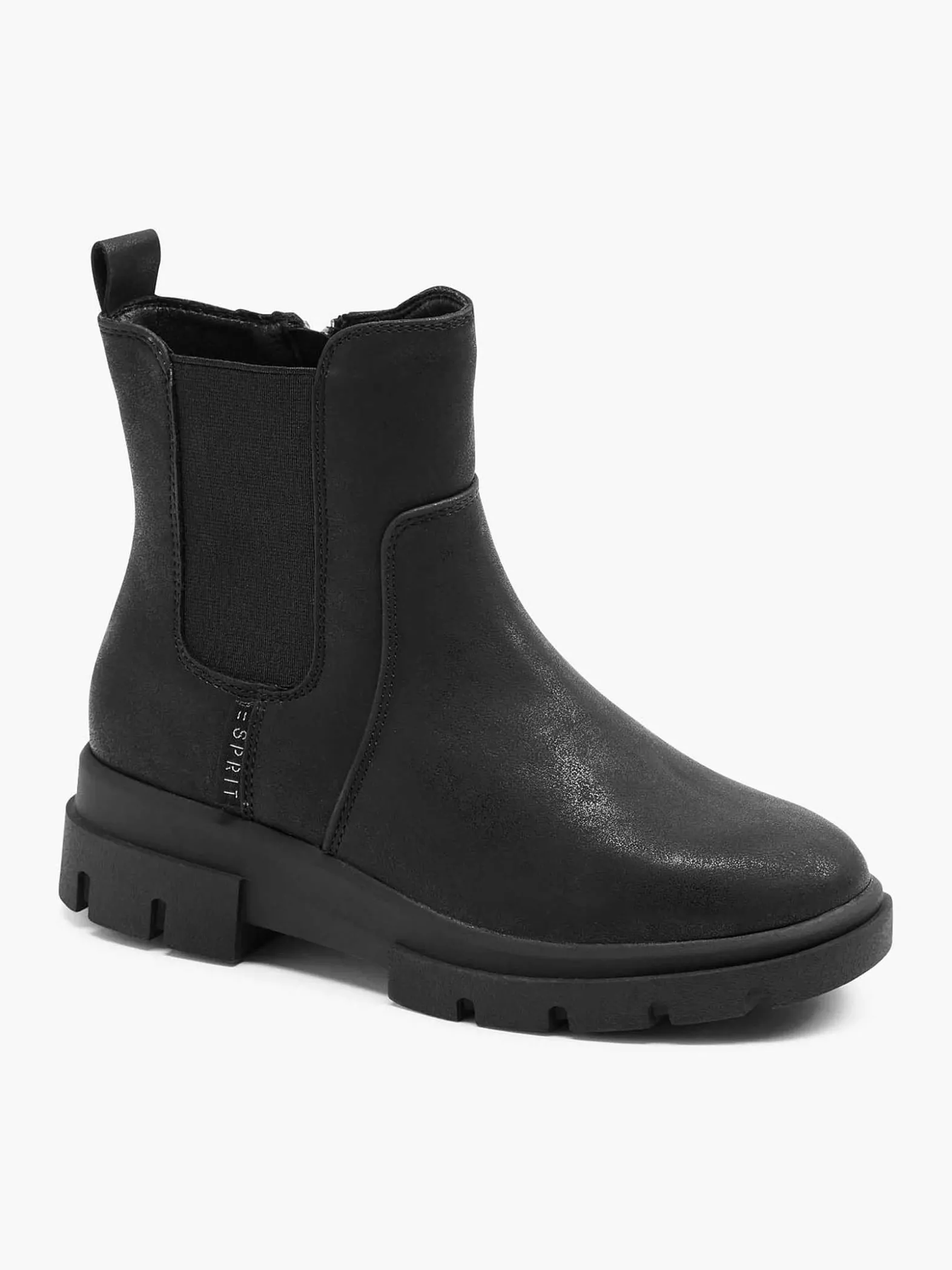 Esprit Zwarte Chelsea Boot-Kinderen Jongensschoenen
