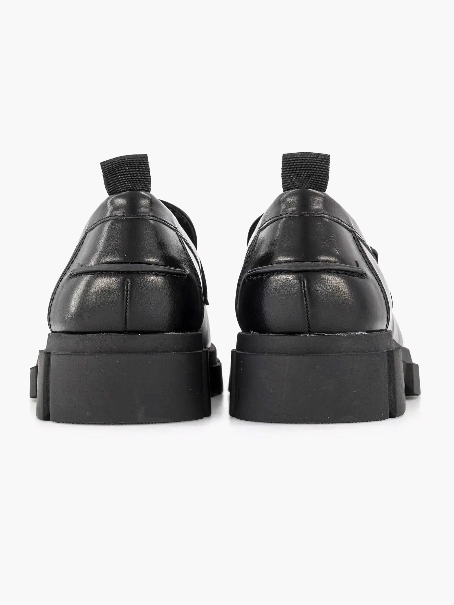 Graceland Zwarte Chunky Loafer-Dames Instappers
