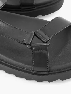 Oxmox Zwarte Chunky Sandaal-Dames Sandalen