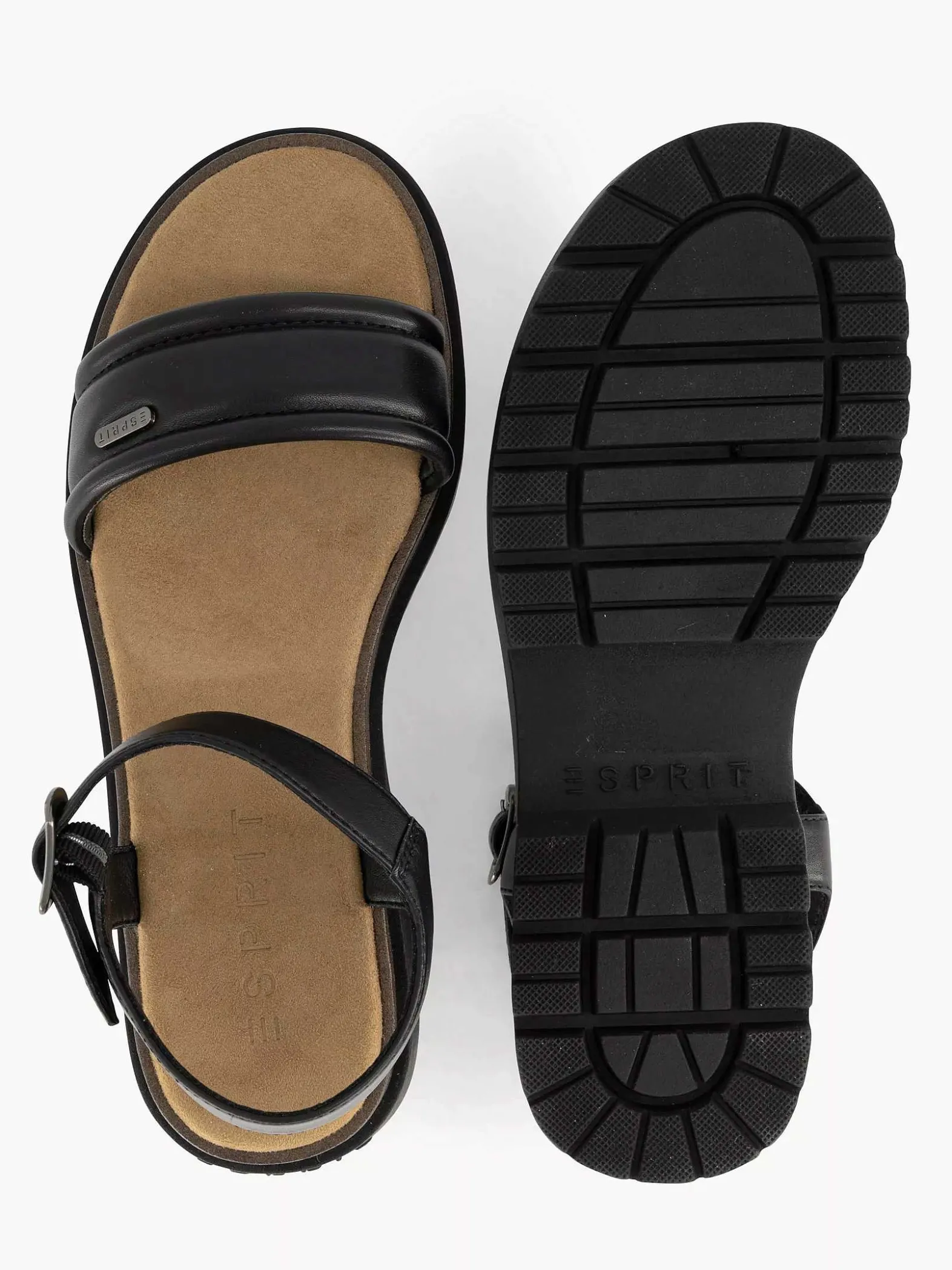 Esprit Zwarte Chunky Sandaal-Dames Sandalen
