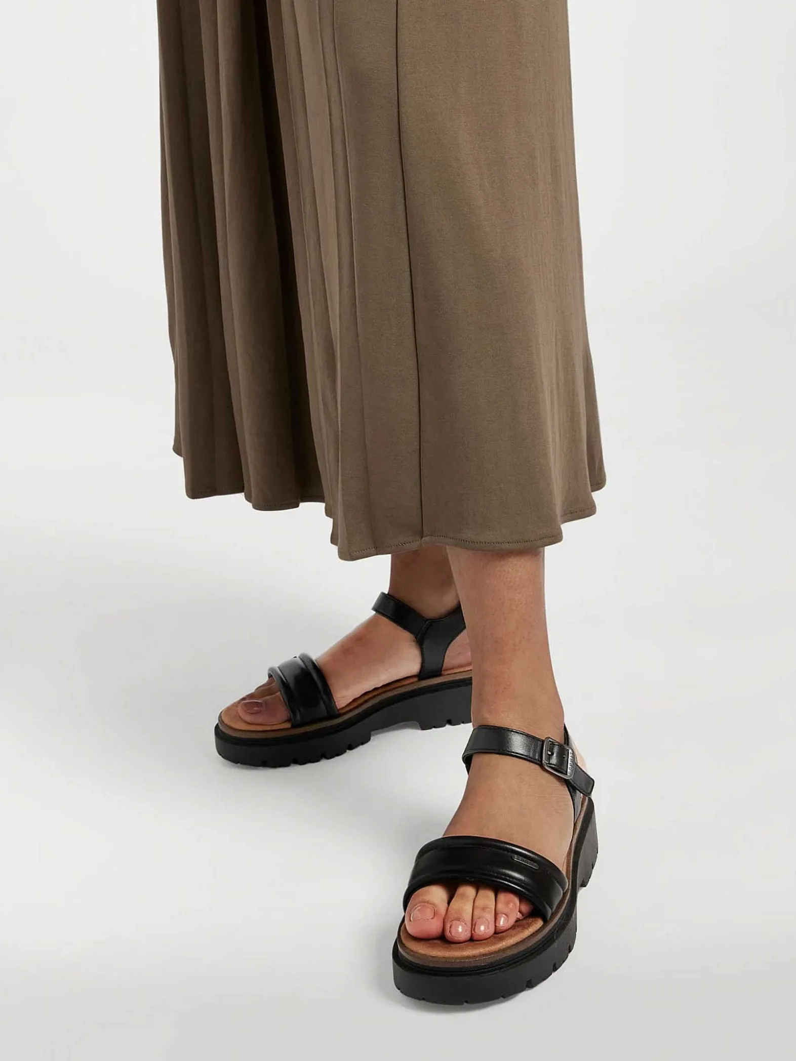 Esprit Zwarte Chunky Sandaal-Dames Sandalen