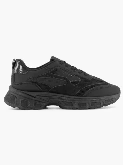 Graceland Zwarte Chunky Sneaker-Dames Sneakers