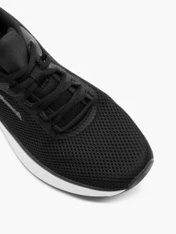 Bench Zwarte Chunky Sneaker-Dames Sneakers