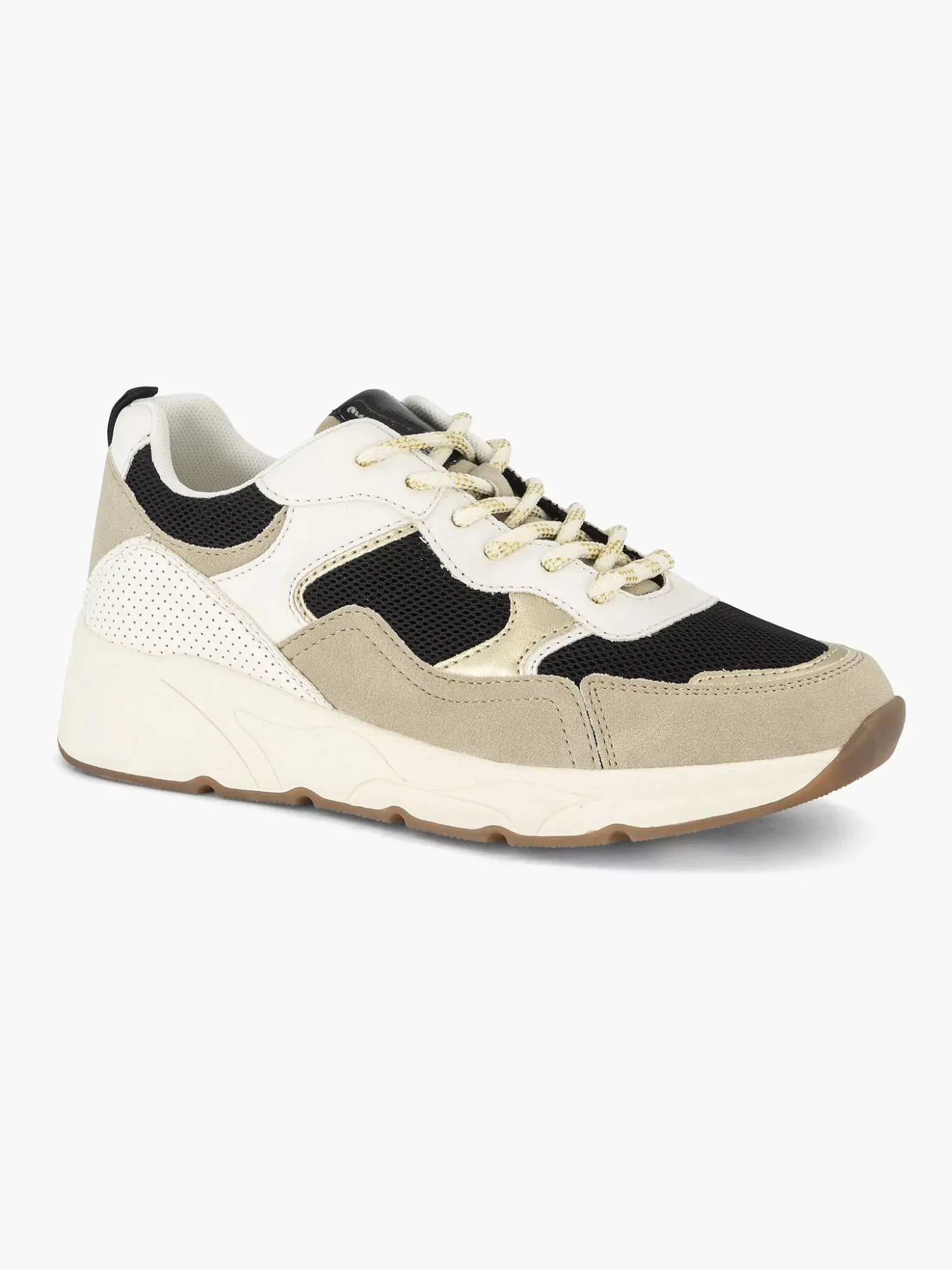 Graceland Zwarte Chunky Sneaker-Dames Sneakers