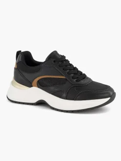 Graceland Zwarte Chunky Sneaker-Dames Sneakers
