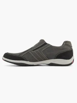 Easy Street Zwarte Comfort Instapper-Heren Instappers