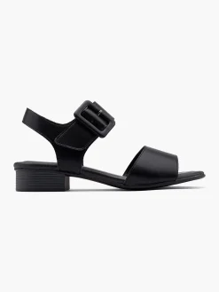 Easy Street Zwarte Comfort Sandaal-Dames Sandalen