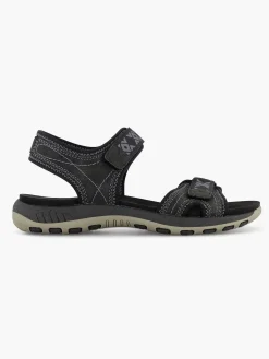 Easy Street Zwarte Comfort Sandaal-Dames Comfort Schoenen