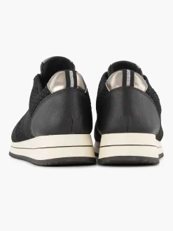 Medicus Zwarte Comfort Sneaker Knitted-Dames Sneakers