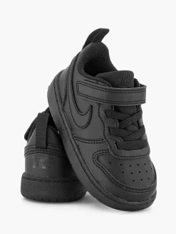 Nike Zwarte Court Borough Low Recraft-Kinderen Jongensschoenen