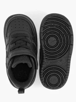 Nike Zwarte Court Borough Low Recraft-Kinderen Jongensschoenen