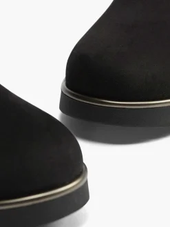 Esprit Zwarte Enkelboot Gevoerd-Dames Enkellaarzen & Boots