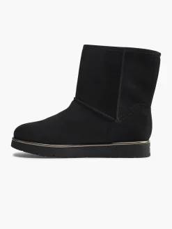 Esprit Zwarte Enkelboot Gevoerd-Dames Enkellaarzen & Boots