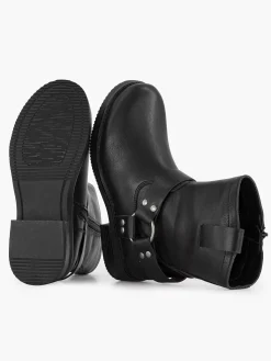 Oxmox Zwarte Enkellaars-Kinderen Babyschoenen