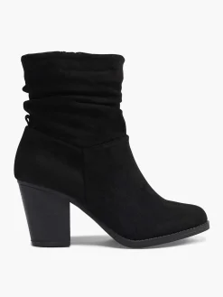 Graceland Zwarte Enkellaars Hak-Dames Enkellaarzen & Boots