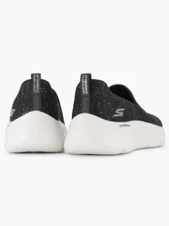 Skechers Zwarte Go Walk Flex - Flashing Stars-Dames Sneakers