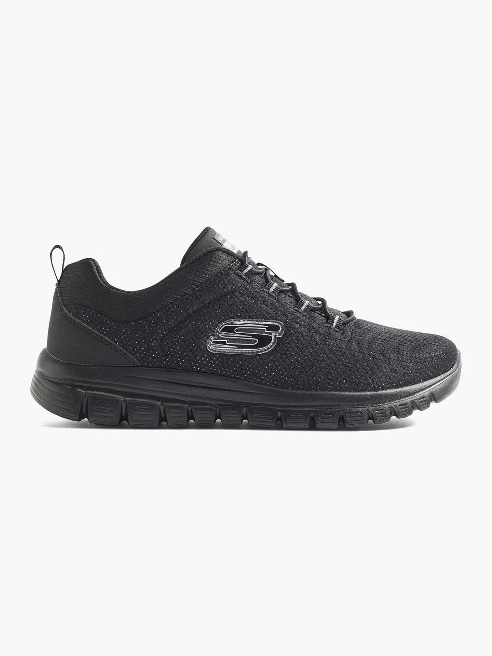 Skechers Zwarte Graceful 2.0 Lavishly-Dames Instappers