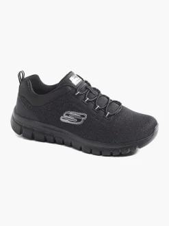 Skechers Zwarte Graceful 2.0 Lavishly-Dames Instappers
