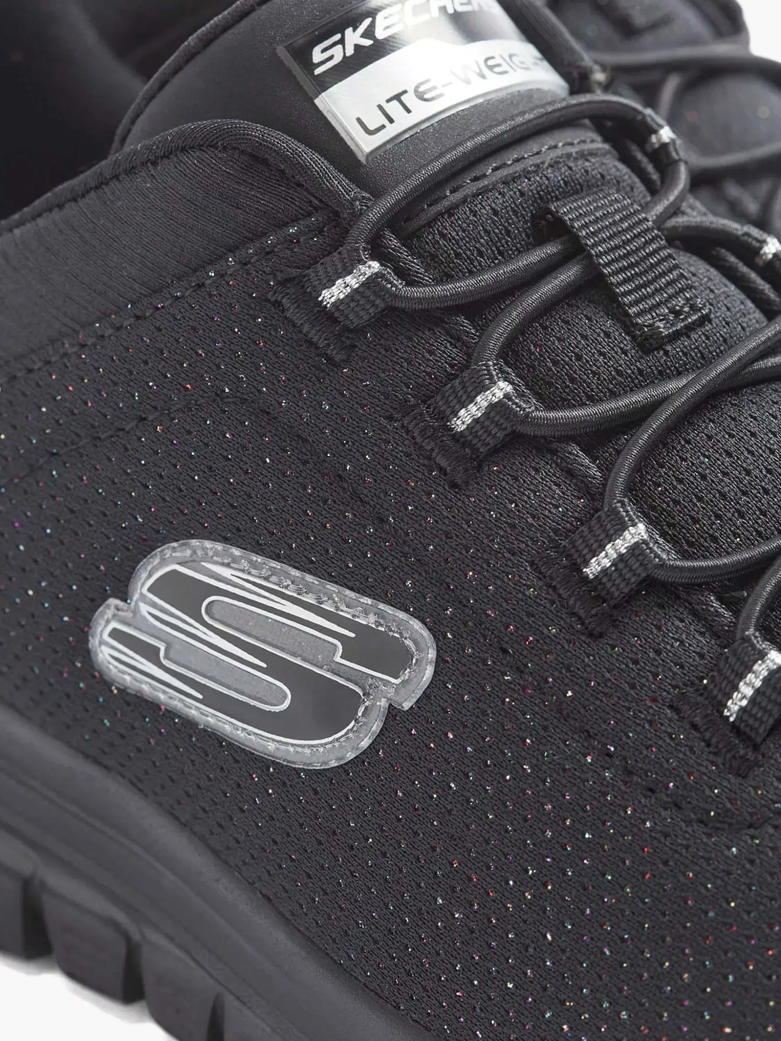 Skechers Zwarte Graceful 2.0 Lavishly-Dames Instappers