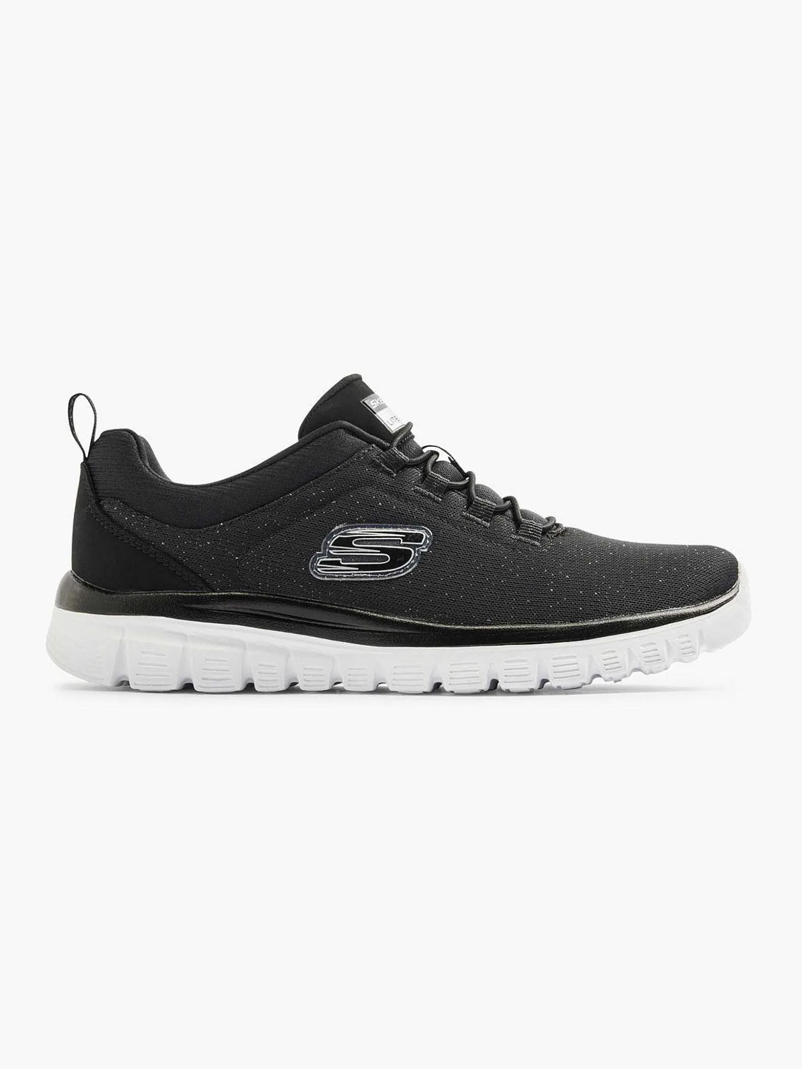 Skechers Zwarte Graceful 2.0 - Sea Sharp-Dames Sneakers