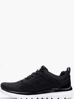 Skechers Zwarte Graceful 2.0 - Sea Sharp-Dames Sneakers