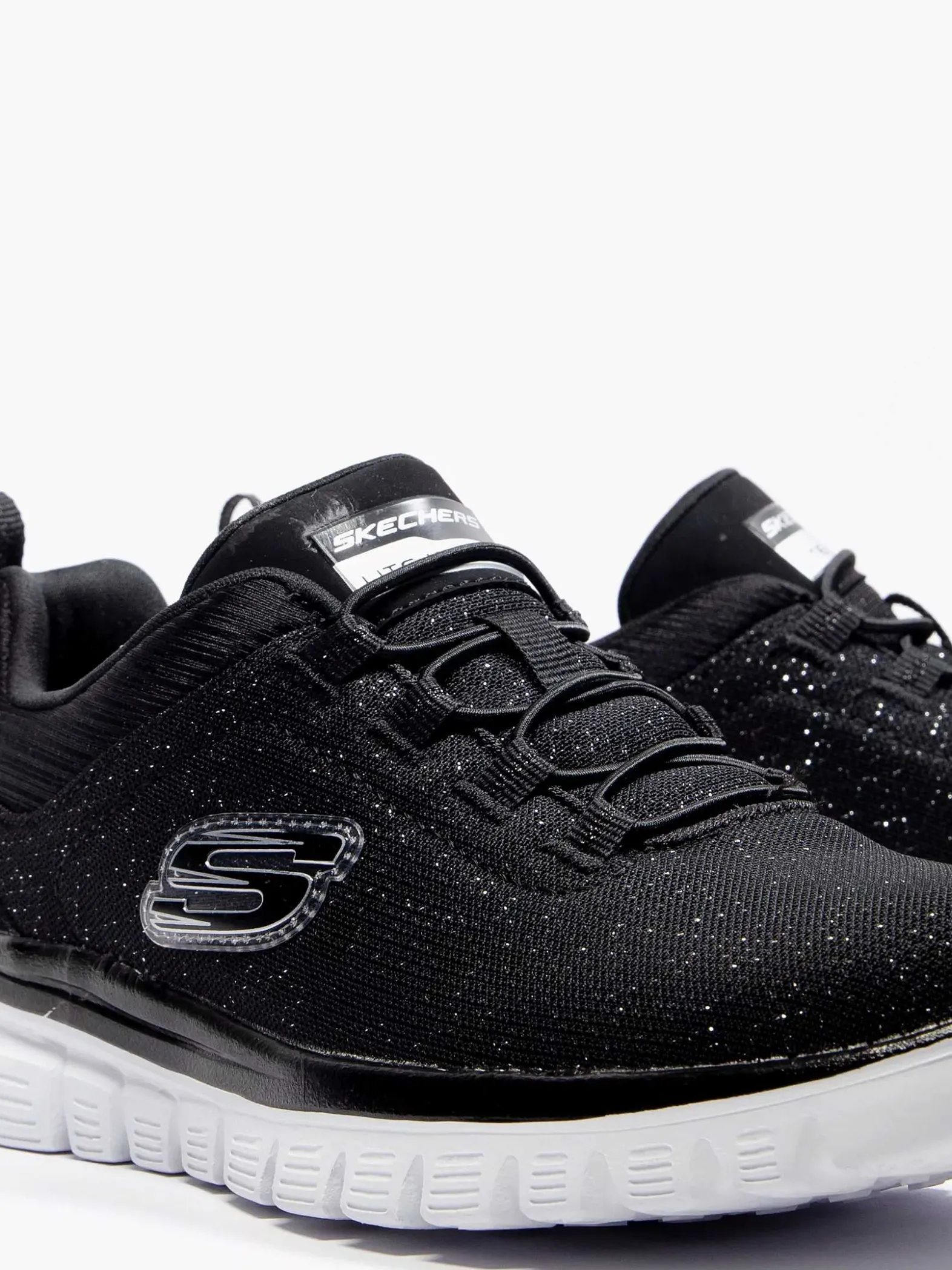 Skechers Zwarte Graceful 2.0 - Sea Sharp-Dames Sneakers