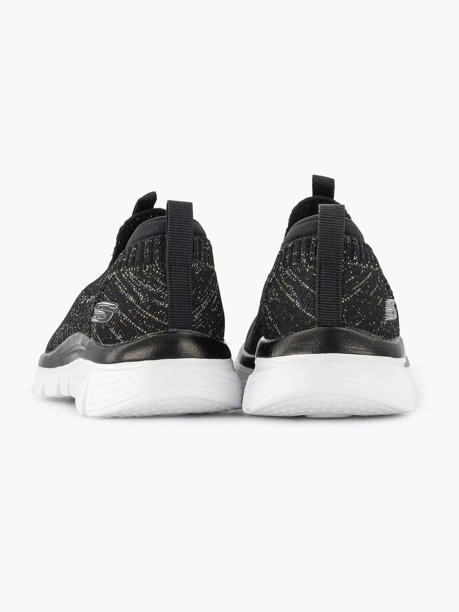 Skechers Zwarte Graceful 2.0 - Style Vip-Dames Instappers